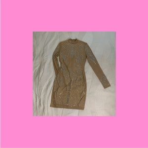 Sparkle Nude Dress
